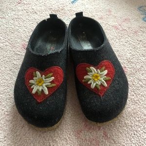 Halfinger Wool Shoes Edelweiss size 9